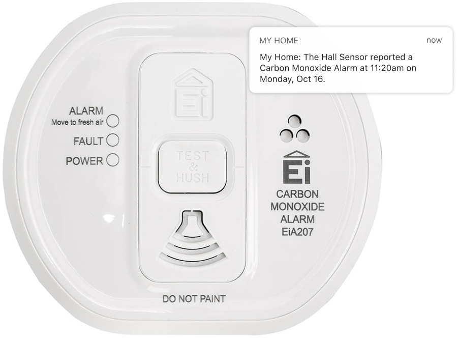 CarbonMonoxide_HighQuality_Hero Carbon Monoxide Detector with UI