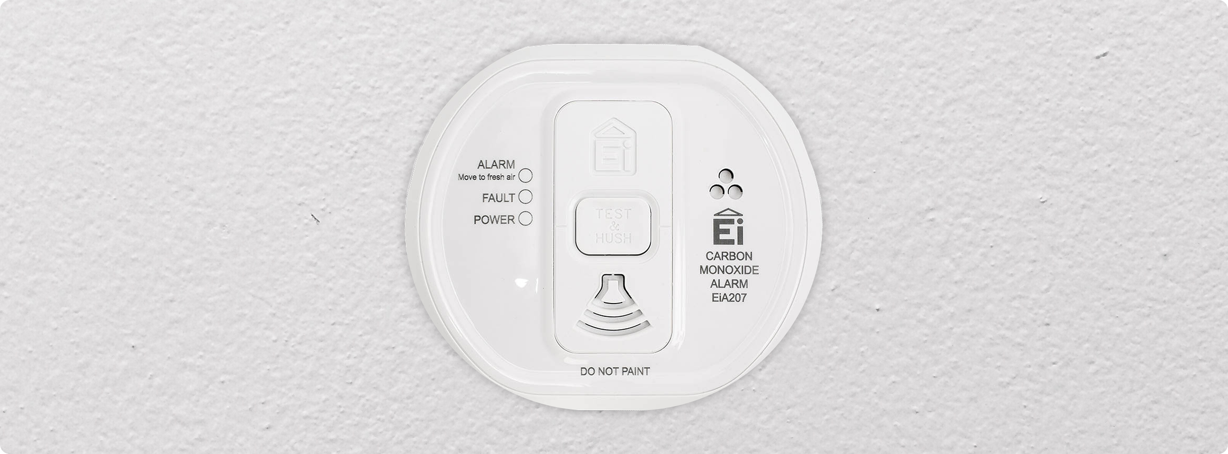 Features_CO Smart Carbon Monoxide detector in the ceiling